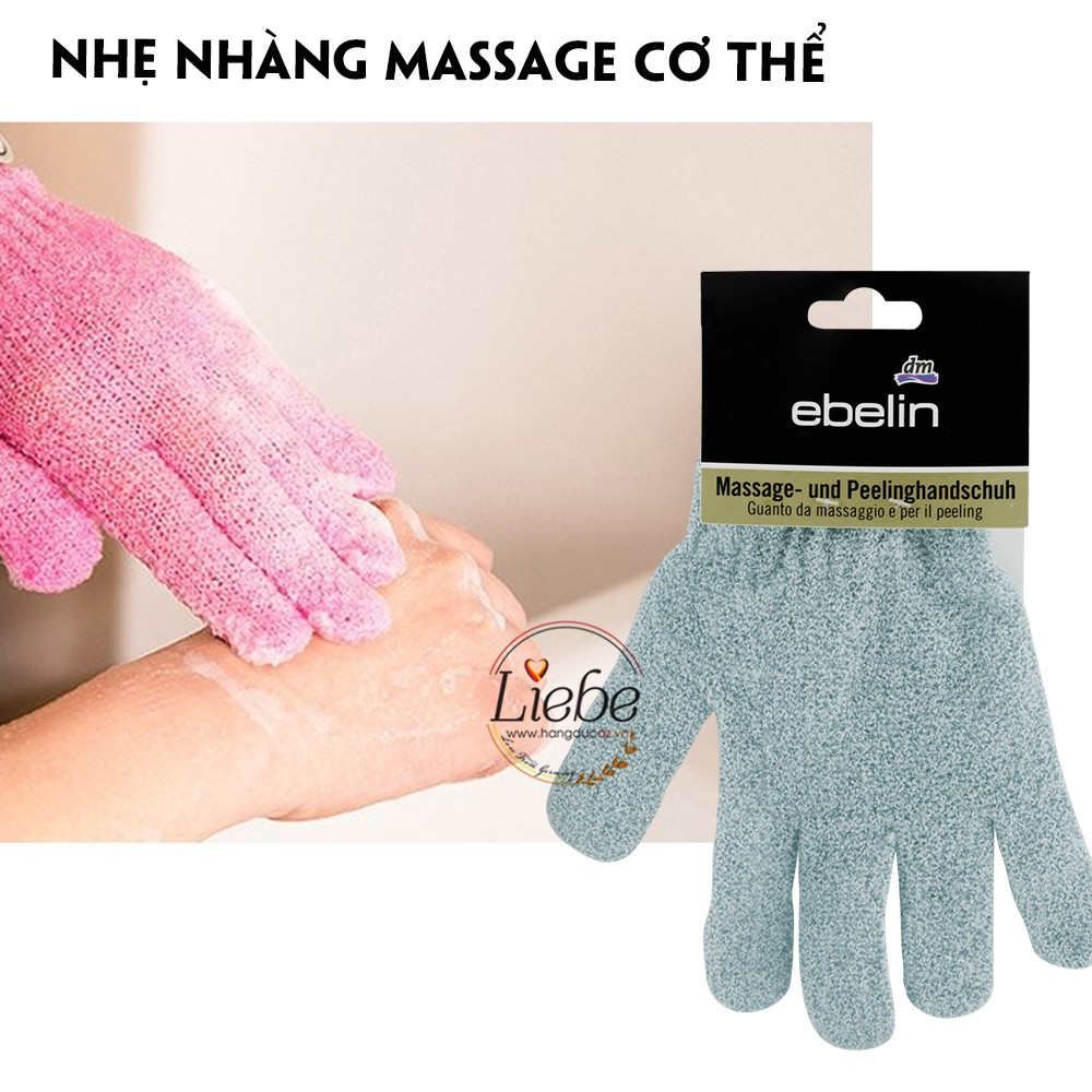 Găng tay tắm Ebelin
