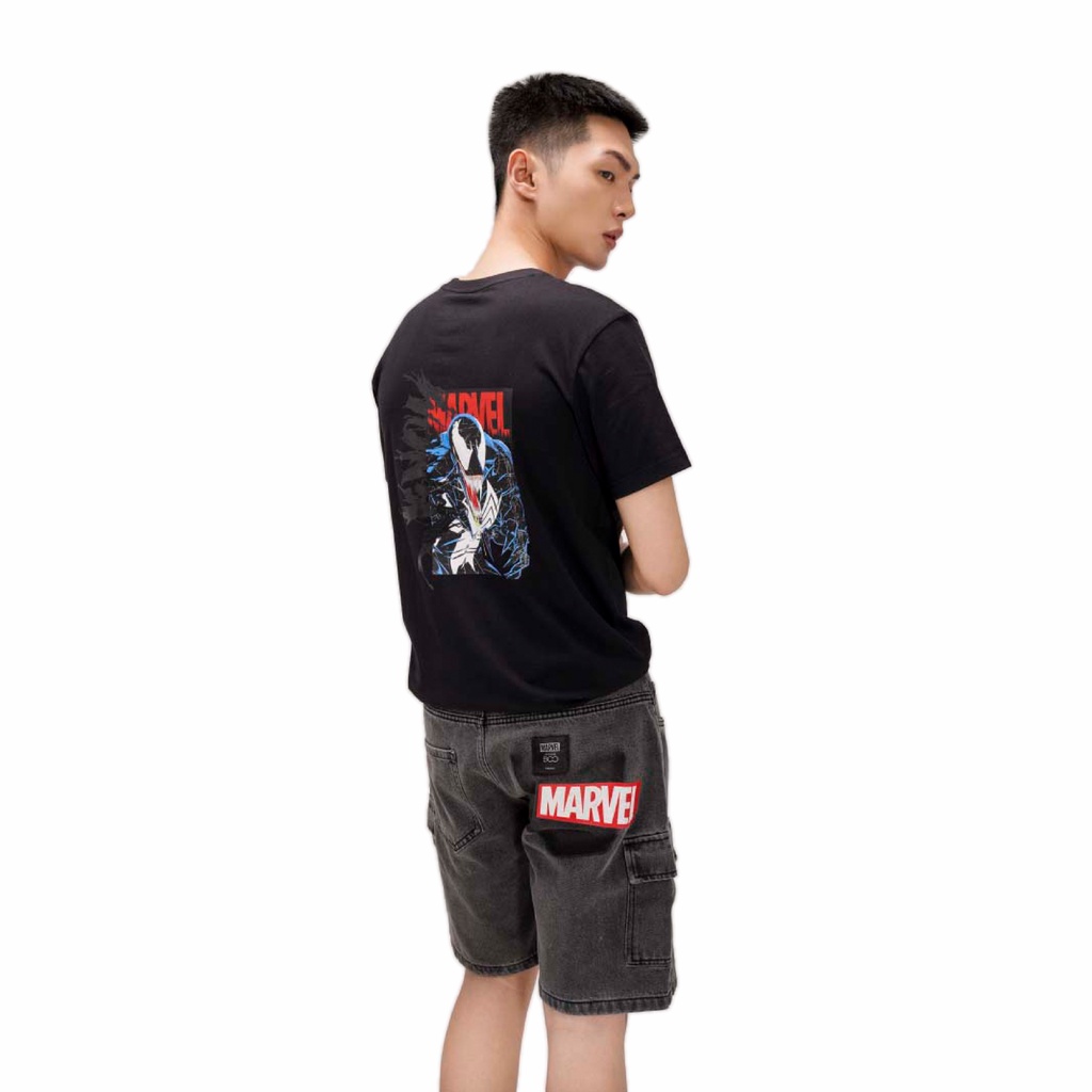 Áo Thun BOO Nam Dáng Regular In Graphic Marvel Venom Cá Tính BZL
