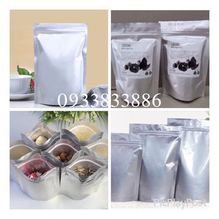 TÚI ZIP 2 MẶT BẠC