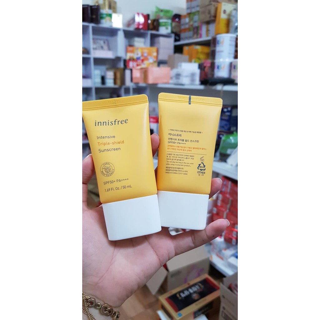 ✦GH✦ Kem Chống Nắng Innisfree SPF50+ PA++++ [50ml] Triple Shield / Long Lasting | BigBuy360 - bigbuy360.vn