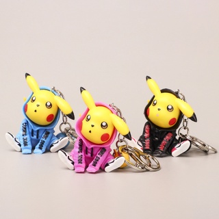Móc khóa anime Pikachu Dance Sport Figure anime pokemon móc treo balo trang trí decor