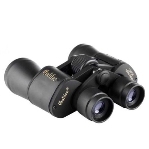 Ống nhòm 2 mắt Galileo thấu kính kích thước 20x50 tầm nhìn 1000m