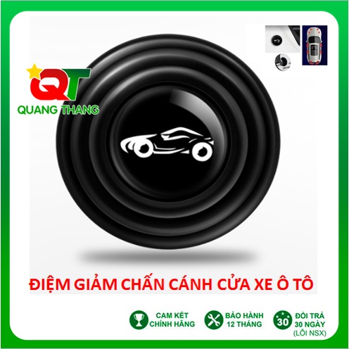 Nút giảm chấn đàn hổi silicone ô tô chống sốc cửa, đệm cao su chống va đập bảo vệ cửa, capo, cốp xe ô tô