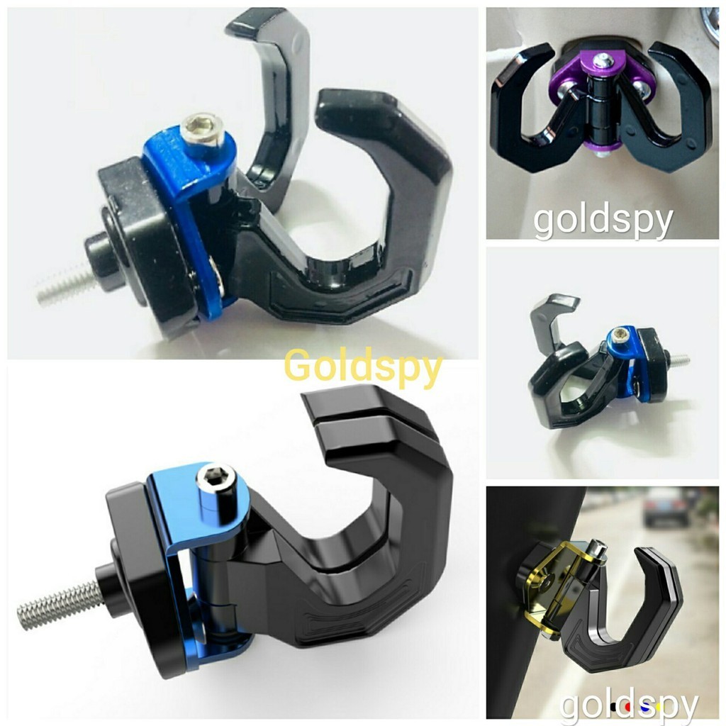 Móc Treo Đồ Xe Máy -2 Móc Xoay 180 độ - đồ chơi xe máy