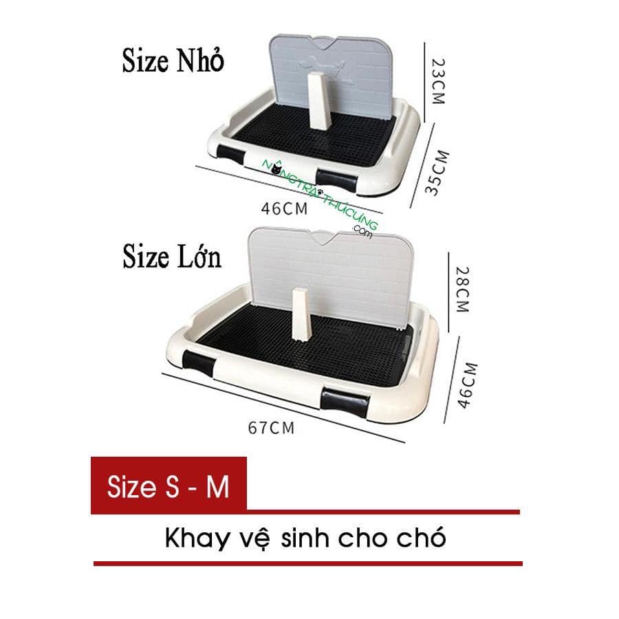 Khay vệ sinh cho chó