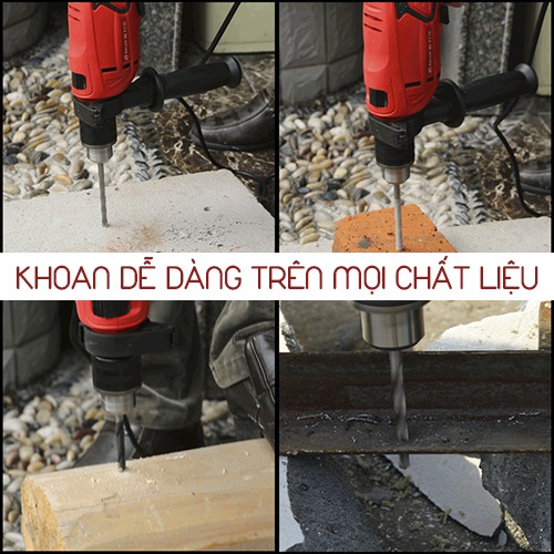 Bộ máy khoan kèm chuyển đổi đa năng Vando