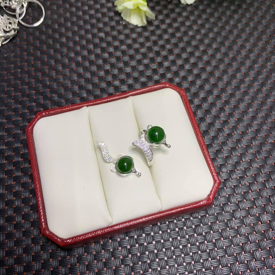 SET HỒ LY BẠC GẮN ĐÁ THEO MỆNH