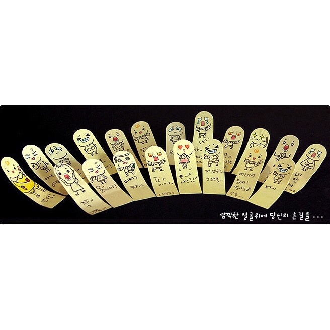 Tập giấy nhớ đánh dấu trang Finget it 200 trang