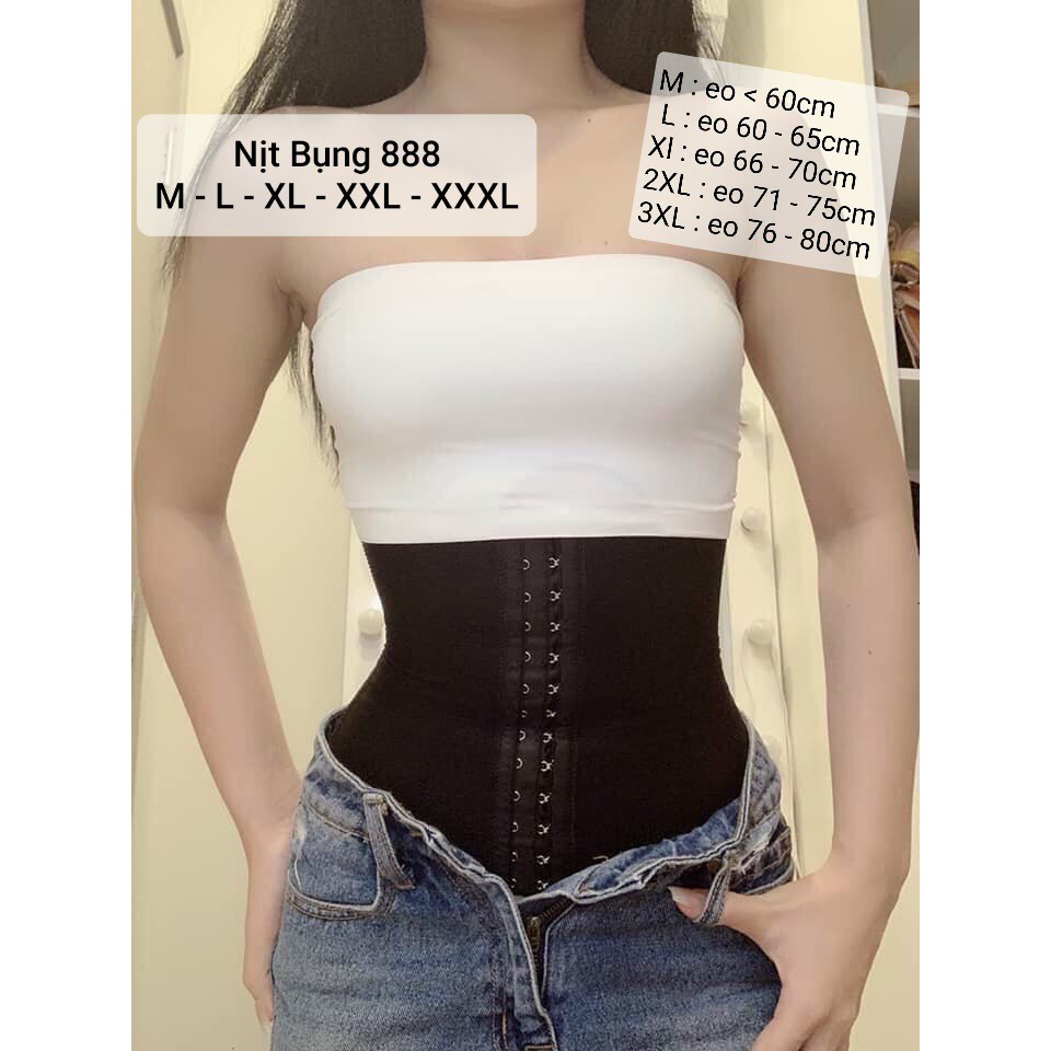 Đai nịt bụng định hình chống cuộn ❤️#888❤️ 3 nấc - 5 size : M.L.XL.XXL.XXXL - gen nịt bụng. | BigBuy360 - bigbuy360.vn