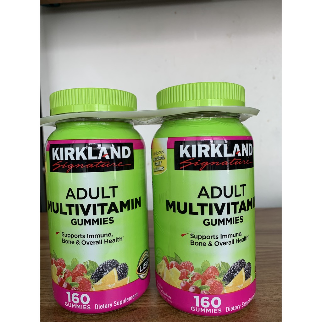 Viên kẹo dẻo Adult Multivitamin Gummies Kirland 160 gummies | BigBuy360 - bigbuy360.vn