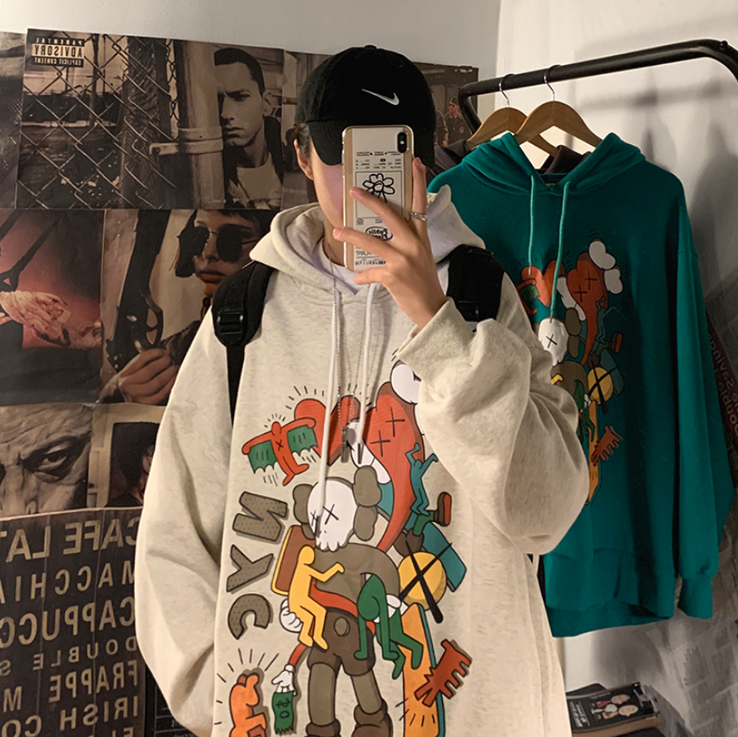 Áo Hoodie Tay Dài Kiểu Dáng Thể Thao Năng Động Cho Nam | BigBuy360 - bigbuy360.vn