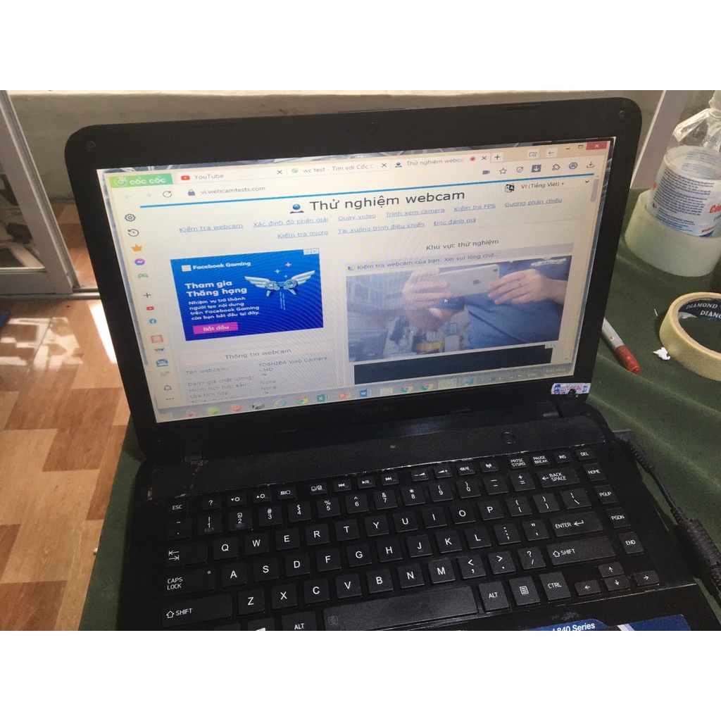 LAPTOP TOSHIBA SATELLITE L840 (CORE I3 2348M, RAM 4GB, HDD 320GB, INTEL HD GRAPHICS 4000, 14 INCH) | BigBuy360 - bigbuy360.vn