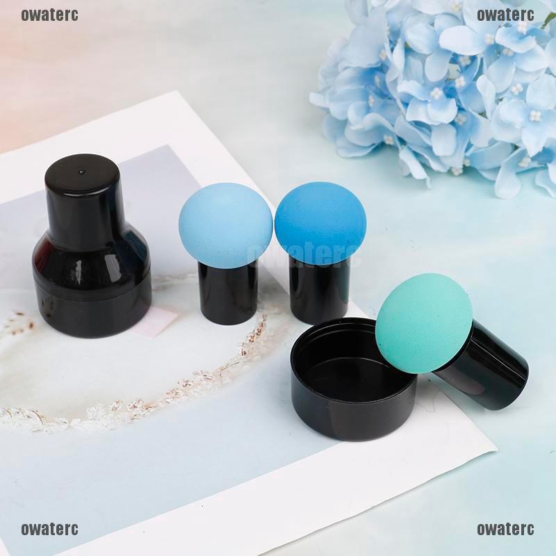 ★H ng C S N ★Mút Trang Điểm Hình Nấm Dễ Thương Có Thể Sử Dụng Dạng Ướt Và Khô
