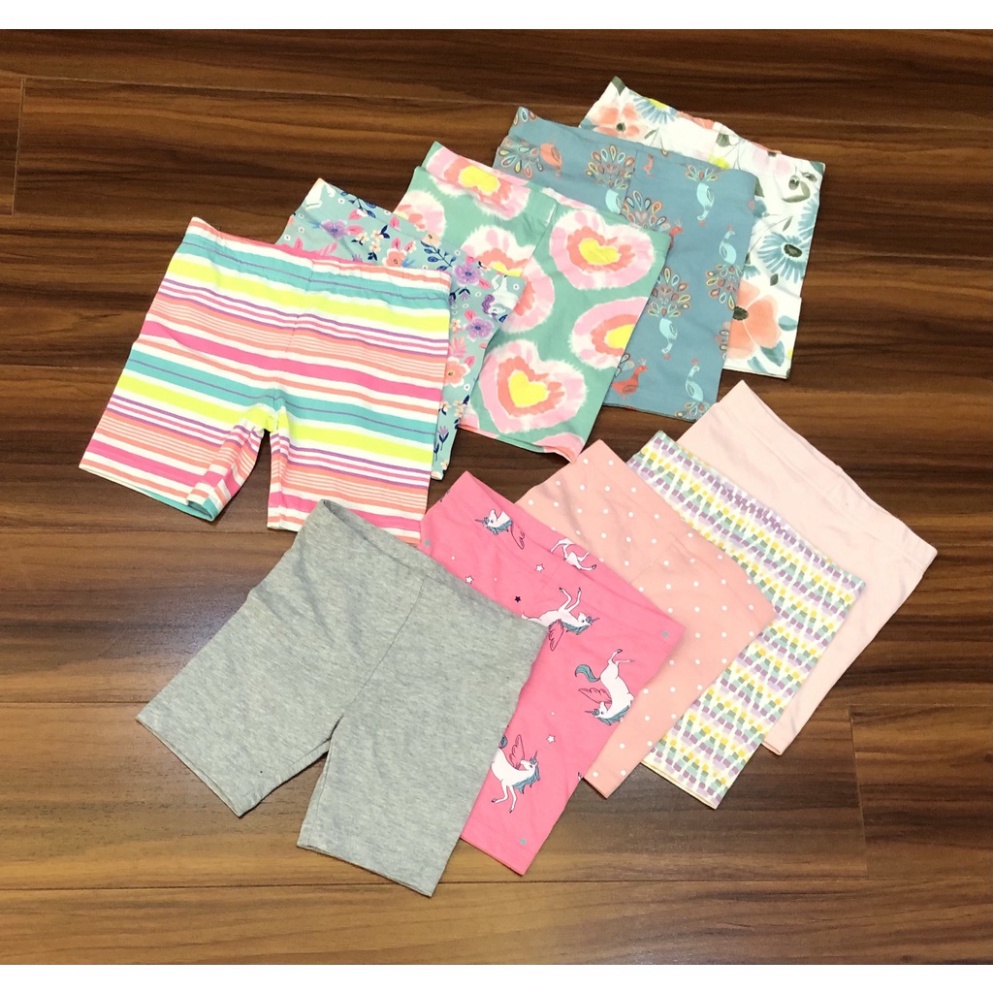 Quần Legging, Quần Đùi Thun Co Dãn Cho Bé Gái