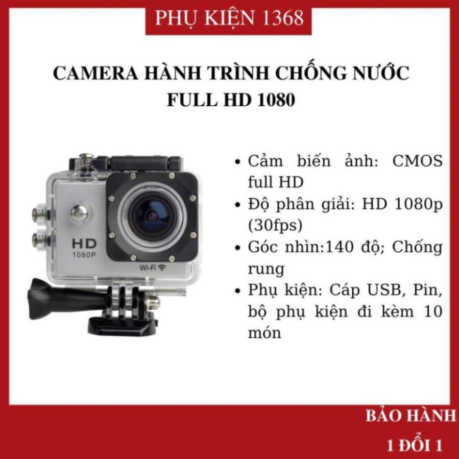CAMERA HÀNH ĐỘNG CHỐNG NƯỚC FULL HD 1080P, A9