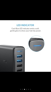 Sạc Anker Powerport Speed 5 cổng USB
