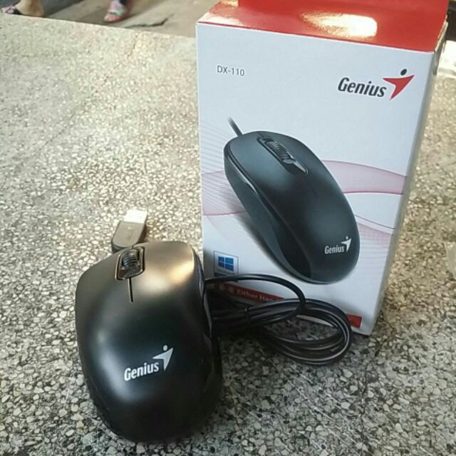 Chuột quang Genius Mouse DX110 / DX120 (Đen)