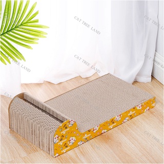 Bàn cào móng cho mèo, tặng catnip - đồ chơi mài móng thú cưng - cây cào móng cattree