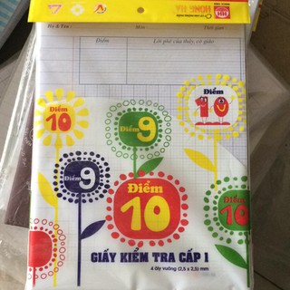 Giấy Kiểm Tra Hải Tiến 4 Ôli Đẹp