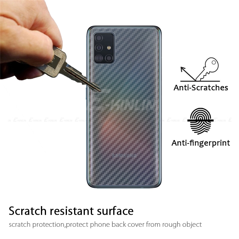 (Mua 1 Tặng 4 Tặng) Miếng Dán Màn Hình Sợi Carbon 3d Cho Samsung S20 Ultra Fe S10 S9 S8 5g Lite Plus