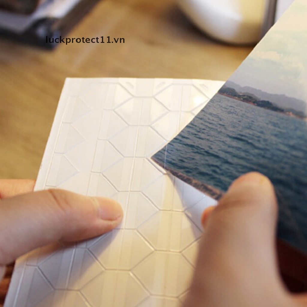 * 3c &amp; NEW * 1 Tờ / 102 Miếng Dán Góc Ảnh Tự Dính 1 Tờ / 102 Miếng Dán Góc Ảnh Tự Dính Dễ Thương 1