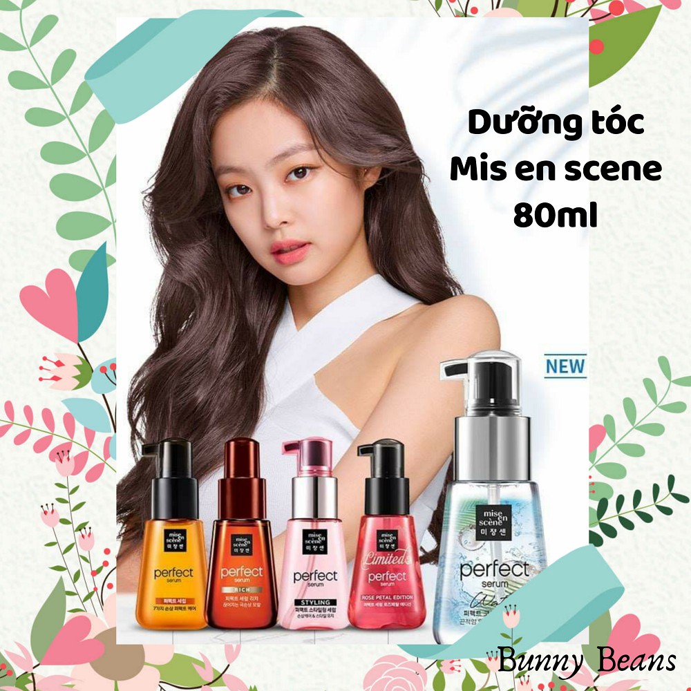 Dưỡng tóc MISE EN SCENE PERFECT serum 80ml đủ màu (Shop Bunny Beans)