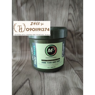 Hấp dầu hủ collagen M xanh lá đậm