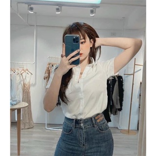 ÁO SƠ MI CỘC TAY CHẤT THÔ LỤA 0107SM