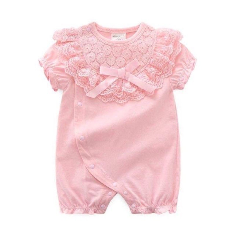 Body đùi phối ren cho bé gái