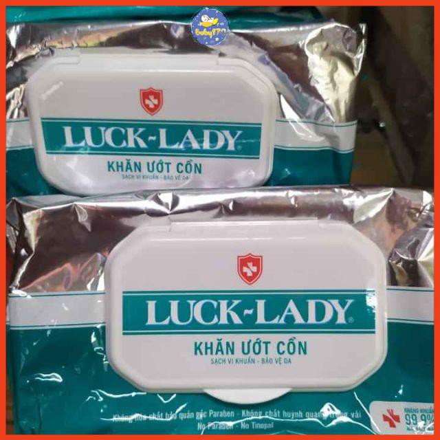 Khăn ướt cồn Luck Lady