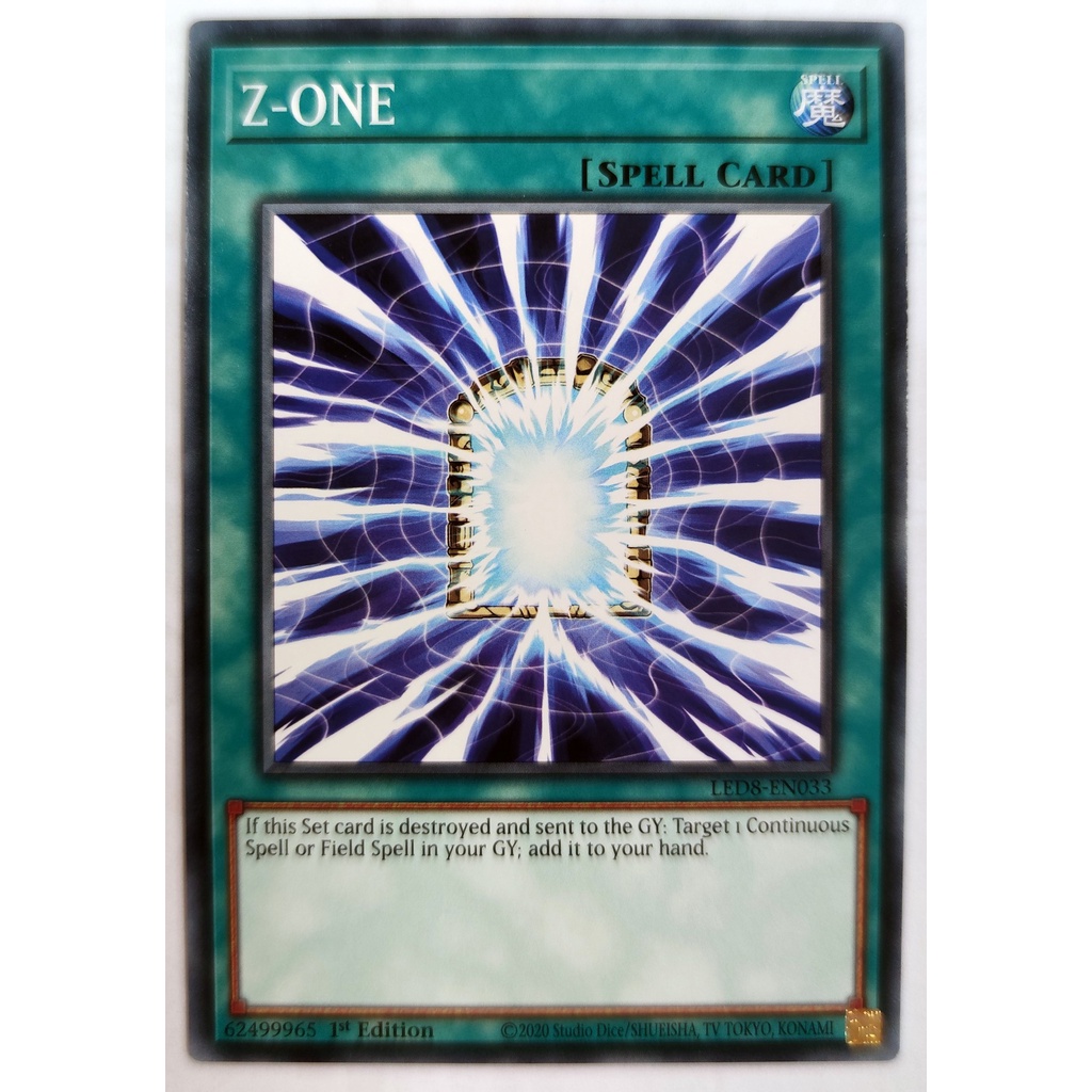 [Thẻ Yugioh] Z-ONE |EN| Common