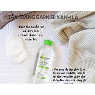 Nước Tẩy Trang Garnier-Garnier Skin Active Solution 400ml - Hàng Pháp