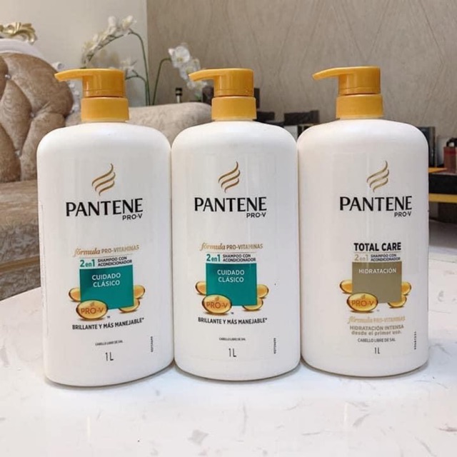 Dầu gội Pantene 2in1 gội xả của Mỹ hàng air 1 lít