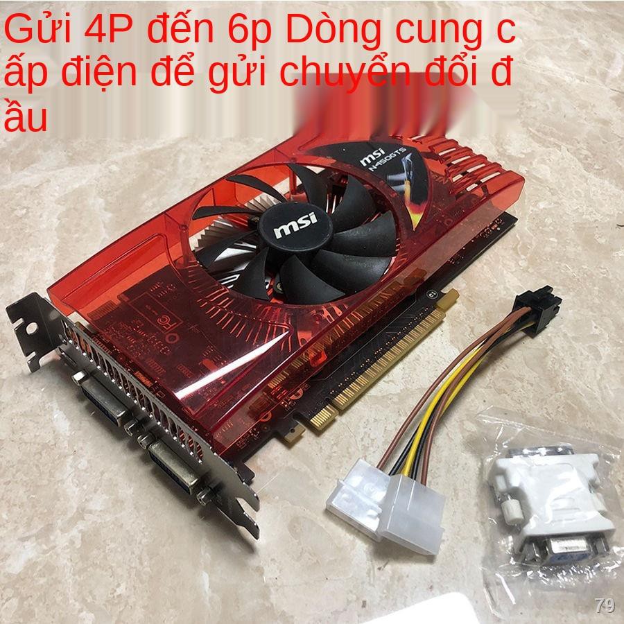 2021♤¤[Card đồ họa] Card đồ họa rời phổ dụng cho máy tính để bàn 9600GT đặc biệt trò chơi xé toạc đồ họa 9800GT / GTS250 | BigBuy360 - bigbuy360.vn