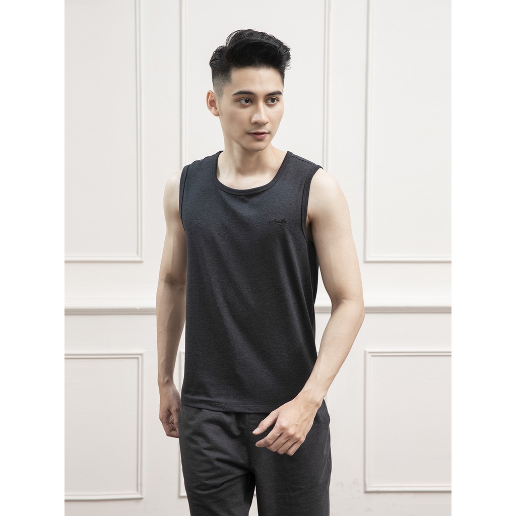 Áo Thun Ba lỗ Aristino ATT009s1 Regular -Slim có L/Xl