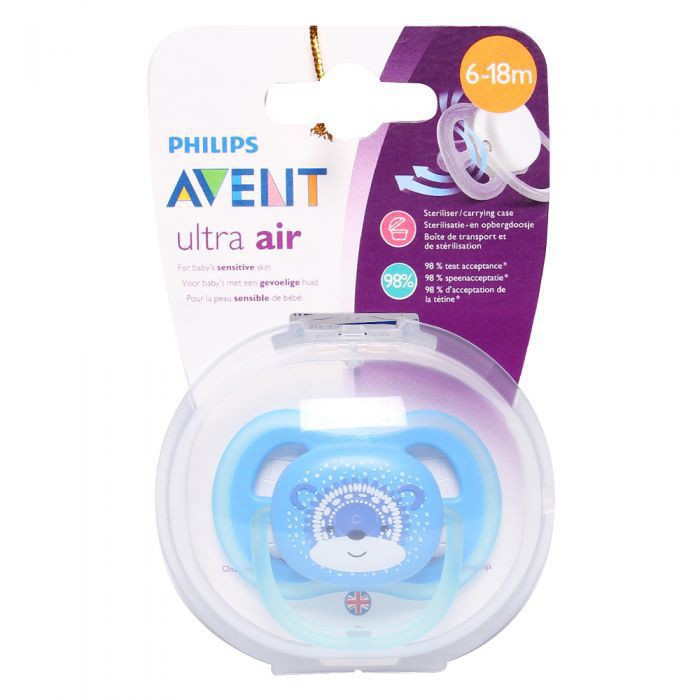 Núm Ty Ngậm Philips Avent Thông Khí - Vỉ Đơn