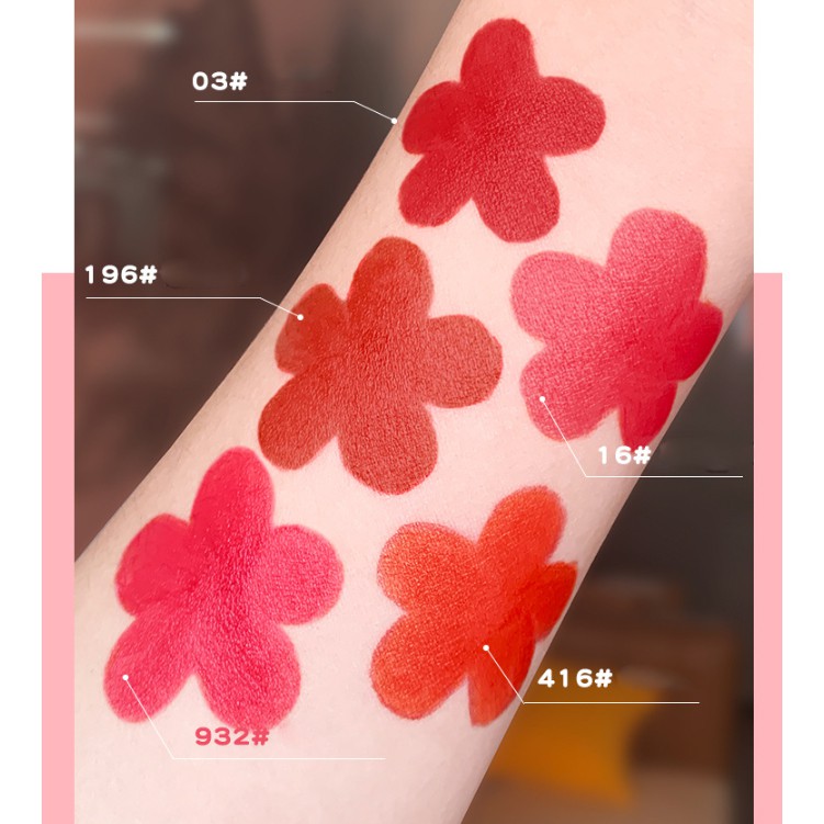 Son thỏi lì Hanru Fixed Color Luxurious Lipstick 3.5ml