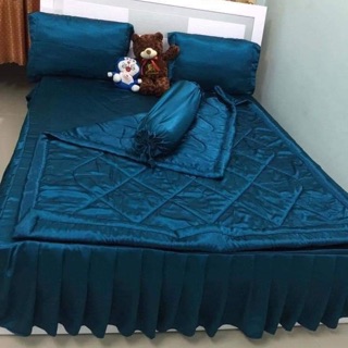 Bộ ga phủ phi lụa ( có mền)