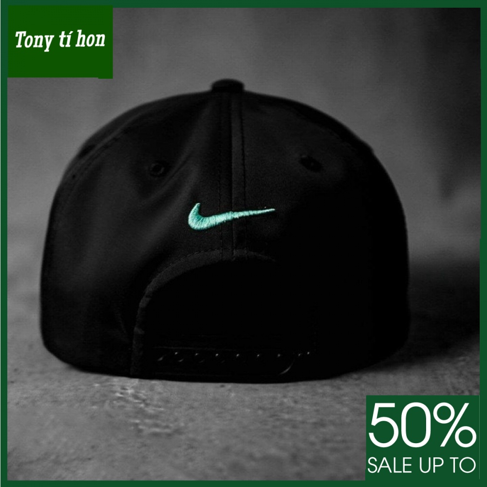 Tony tí hon_ tặng quà khi mua_ Mũ nón kết lưỡi trai nam nữ Snapback Ni.ke Golf Club đen cao cấp,cao cấp