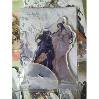 Standee Husky Và Sư Tôn Meo Meo