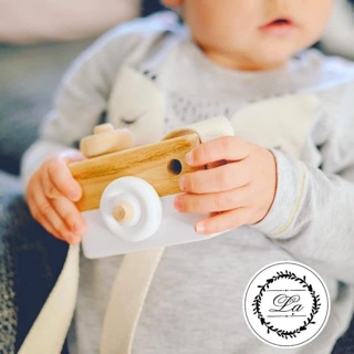 Máy ảnh gỗ nhiều màu trang trí chụp ảnh, decor nhà cửa, cửa hàng, đồ chơi cho bé ...