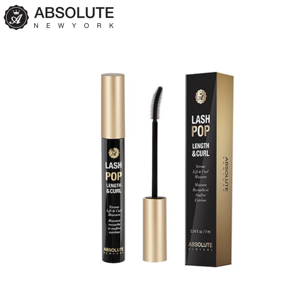 Mascara làm dài và cong mi Absolute New York Lash Pop Length &amp; Curl ALM02