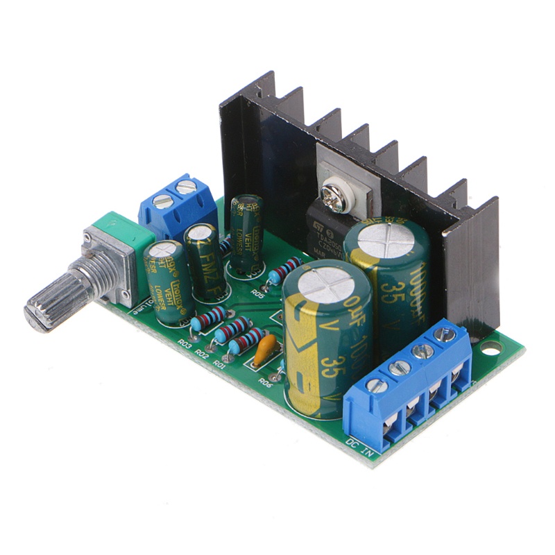 Bảng mạch khuếch đại âm thanh 1 kênh TDA2050 DC/AC 12-24V 5W-120W