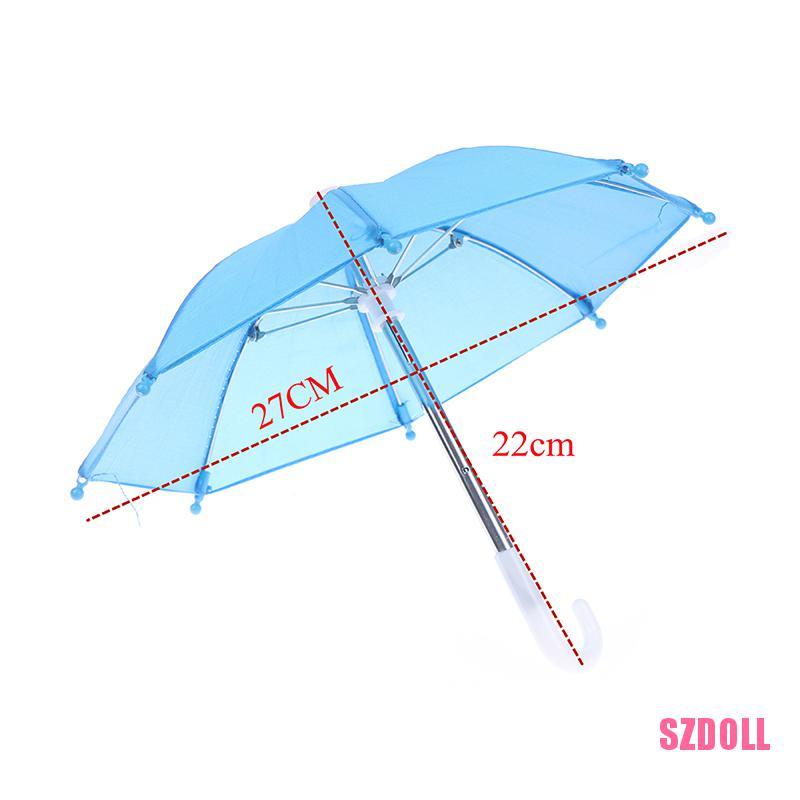 Mô Hình Dù Che Mưa Nhiều Màu Sắc Ts2Szdoll 22CM Dành Cho Búp Bê 18inch