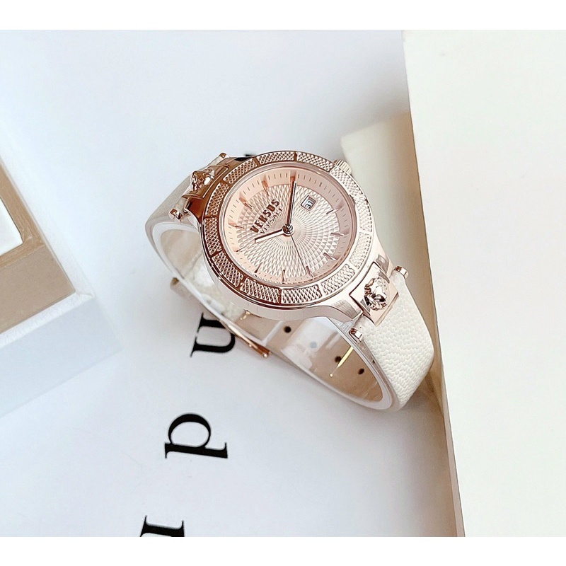 Đồng hồ nữ Versus dây da, kích thước 31mm