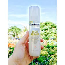 XỊT DƯỠNG TÓC GOLDWELL RICH REPAIR RESTORING SIÊU CHỮA TRỊ TÓC HƯ NEW 150ML