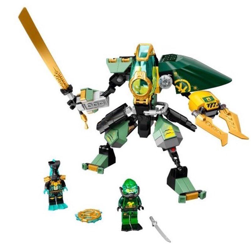 Set 240 Mô Hình Ninjago Series Lloyd 'S Hydro Mech 71750