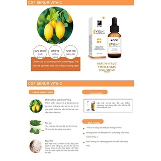 Serum vitamin C CGF [Hàn Quốc]