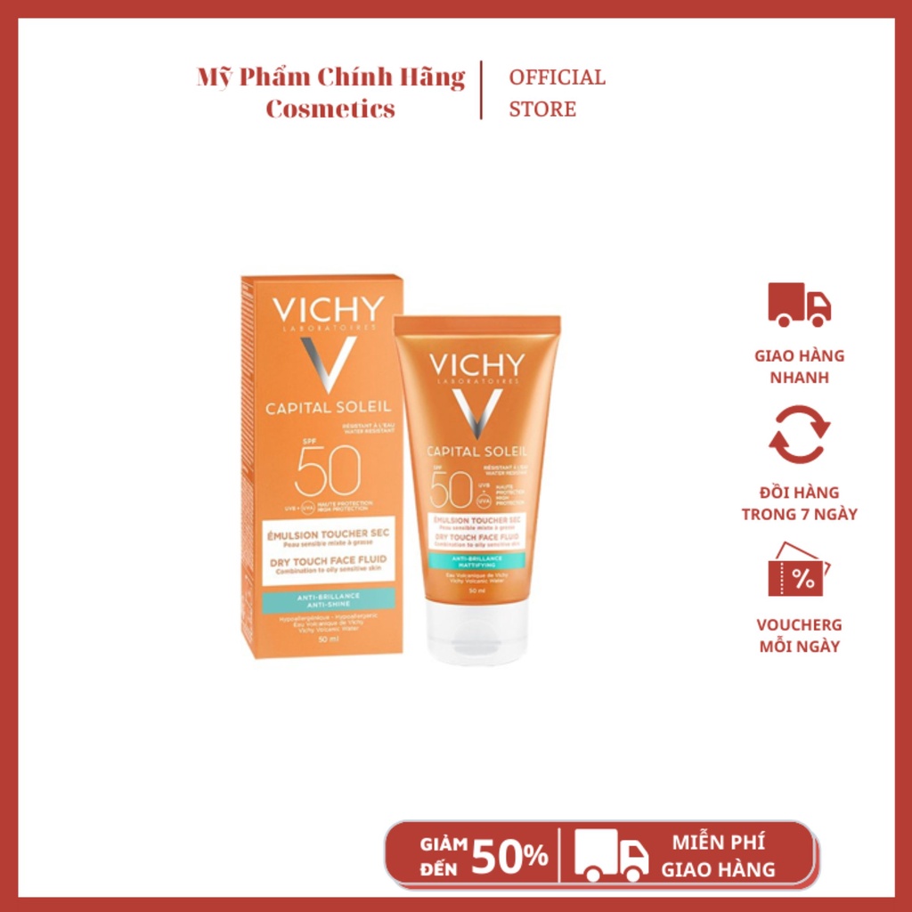 KEM CHỐNG NẮNG VICHY SPF 50+ CHUẨN PHÁP