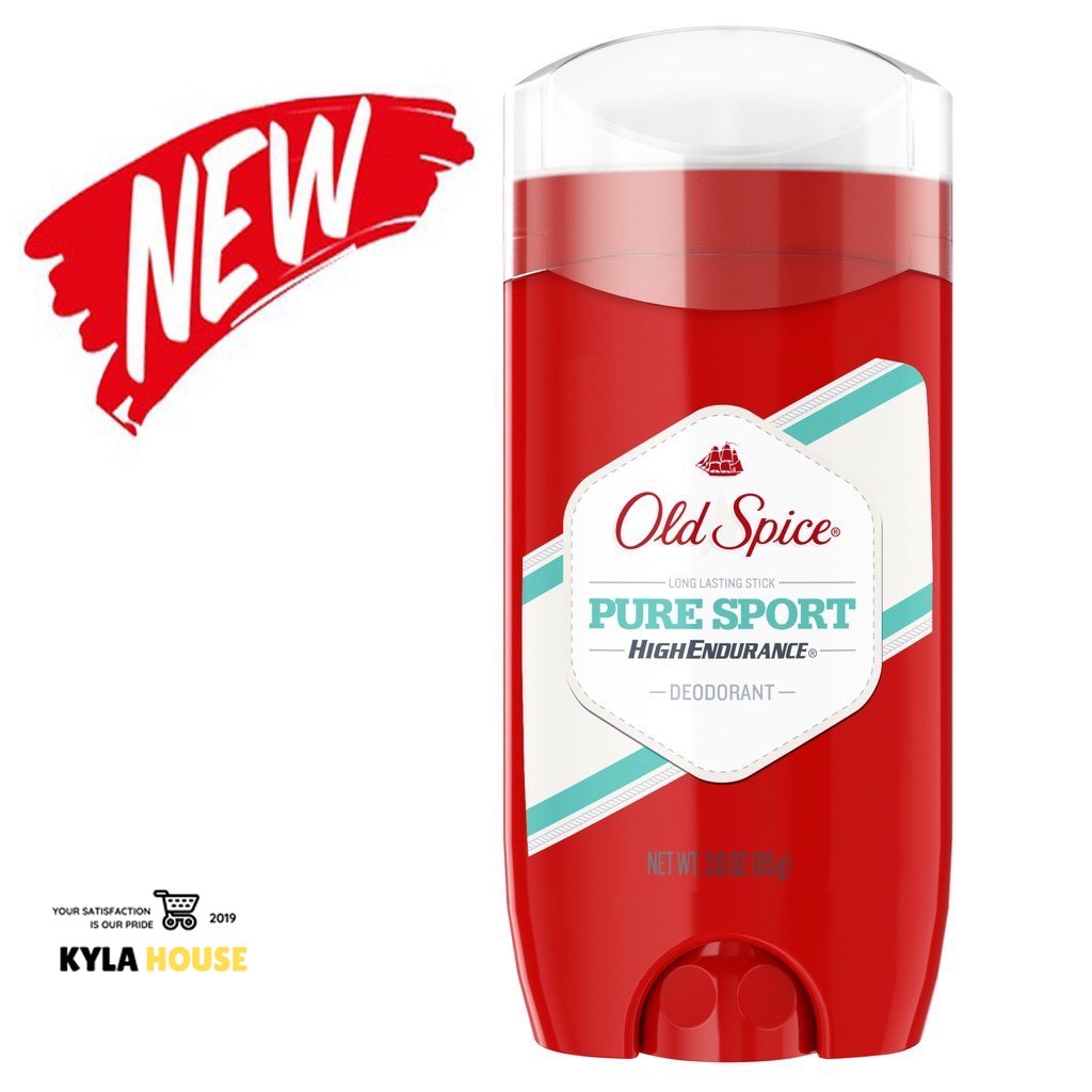 [FREESHIP - HÀNG USA] - Lăn Sáp Khử Mùi Nam Nữ Old Spice Pure Sport - Fresh - Original 85g Mỹ - [USA]